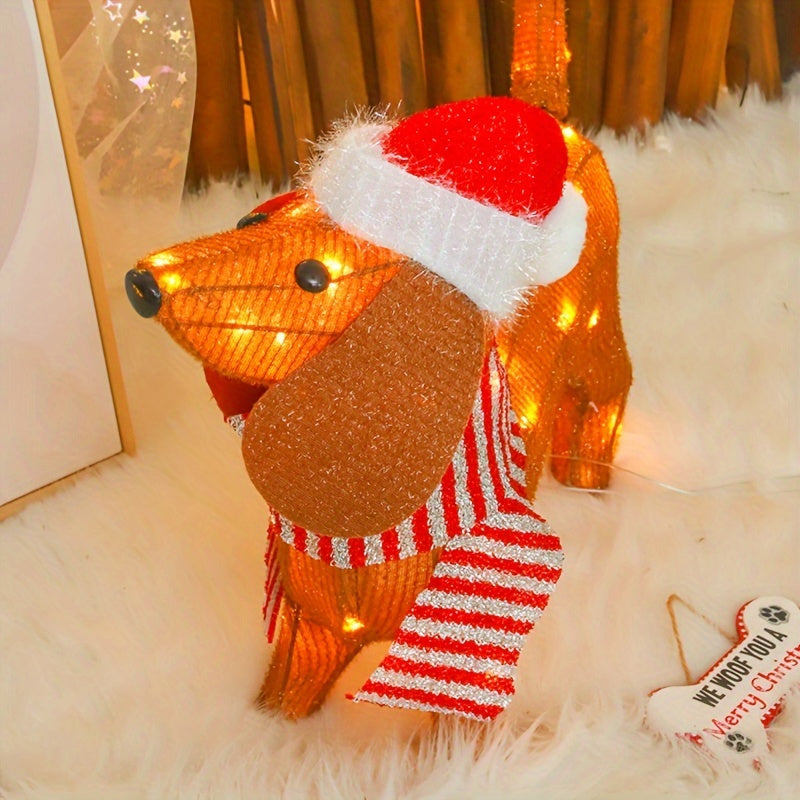 TwinkleTail™ Holiday Dachshund 2025 🎄