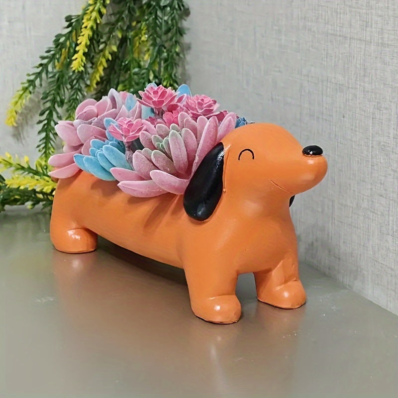 Blooming Doxie Planter 2025