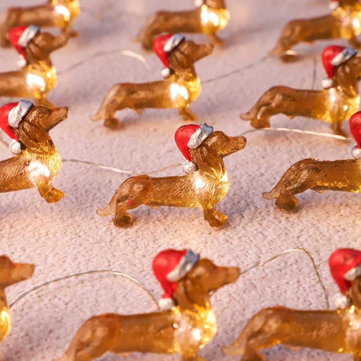 Santa Paws Glow™ – Dachshund Edition