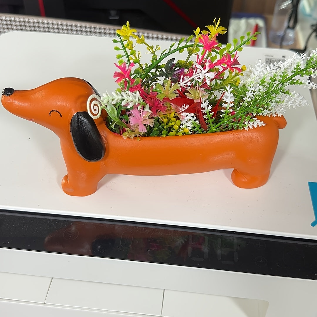Blooming Doxie Planter 2025
