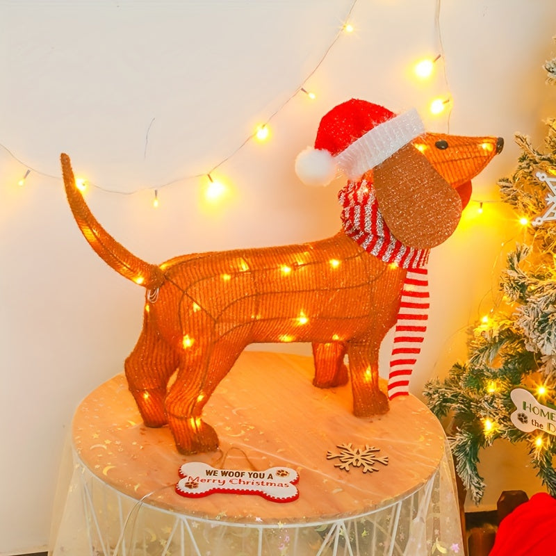 TwinkleTail™ Holiday Dachshund 2025 🎄