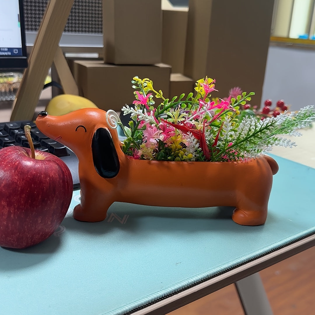 Blooming Doxie Planter 2025