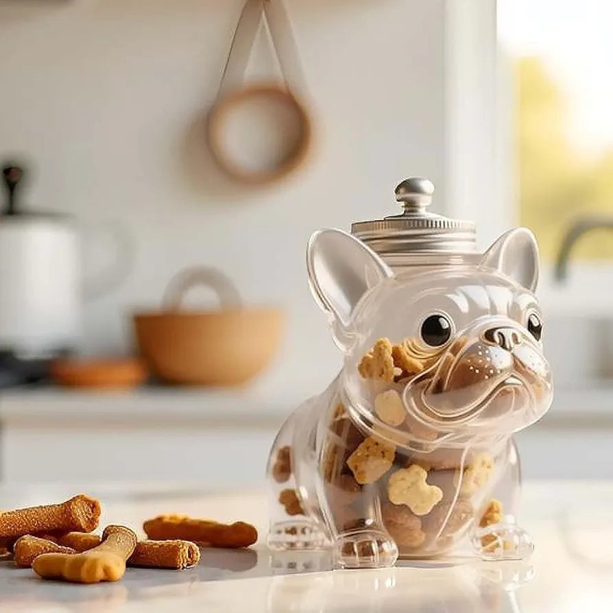 Pawsh Treats – French Bulldog Snack Jar