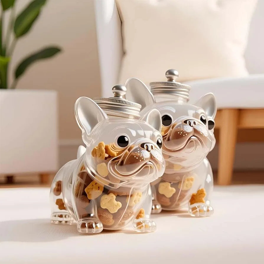 Pawsh Treats – French Bulldog Snack Jar