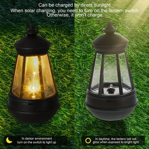 Sun-Kissed Guardian Retriever – Solar Lantern Statue