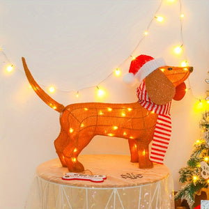 TwinkleTail™ Holiday Dachshund 2025 🎄