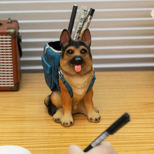 Guardian Paws™ Desk Companion – German Shepherd Edition