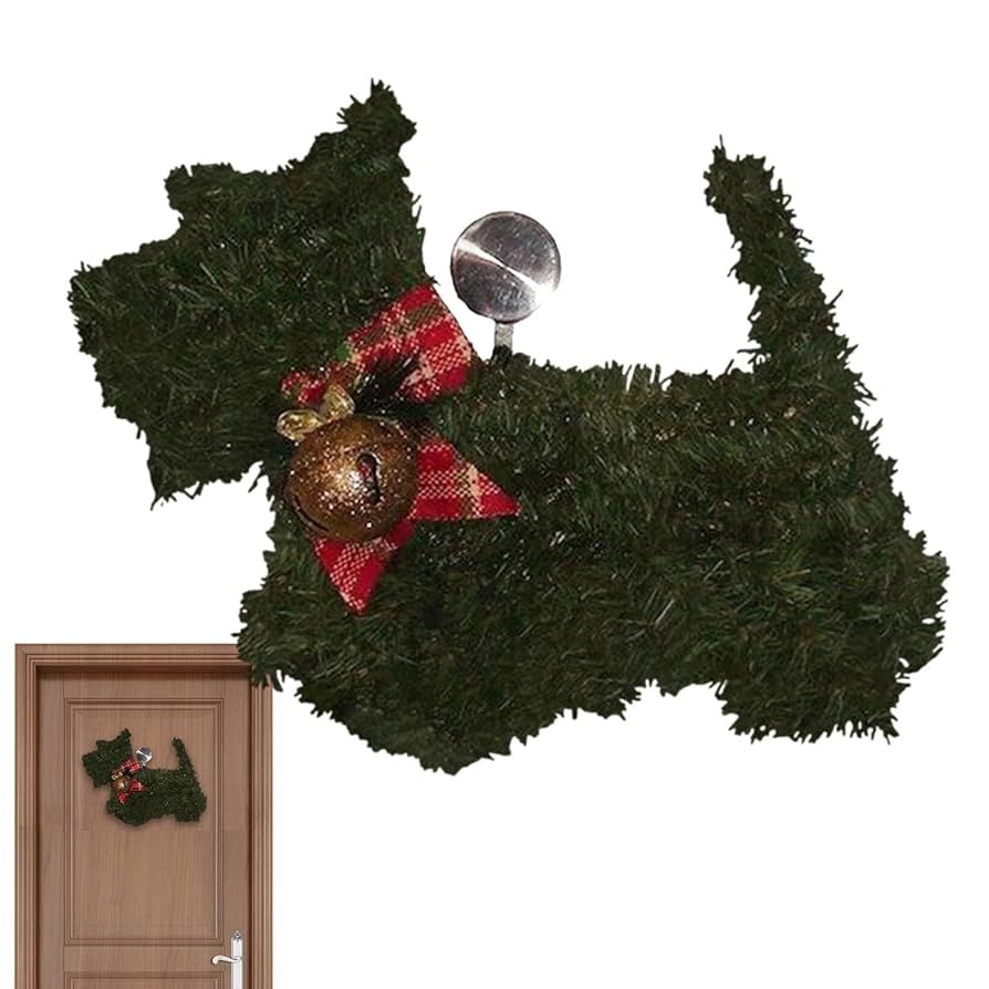 Scottish Terrier Christmas Wreath 🎄 2025