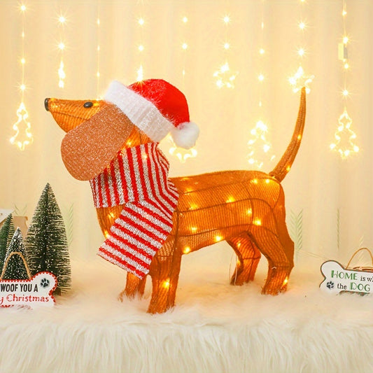 TwinkleTail™ Holiday Dachshund 2025 🎄