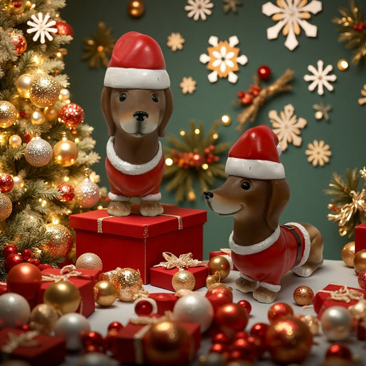 Santa Paws Doxie 2025 🎄🐶