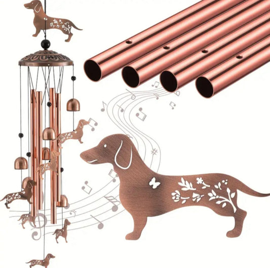 🌸 Whimsy dachshund Winds™ Gentle Music from a Loyal Friend