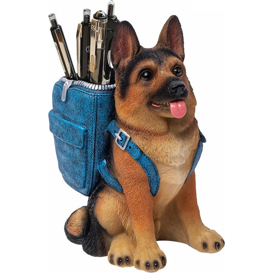 Guardian Paws™ Desk Companion – German Shepherd Edition