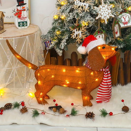 TwinkleTail™ Holiday Dachshund 2025 🎄