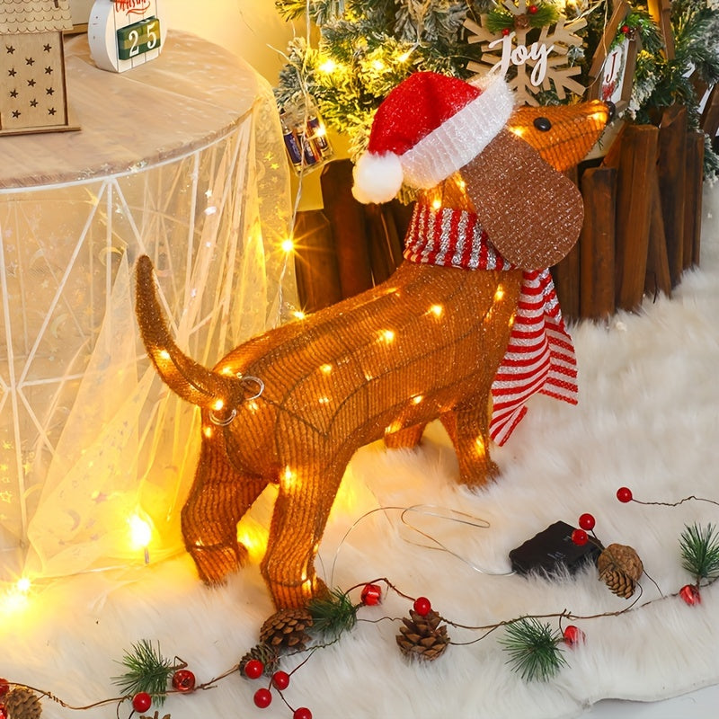 TwinkleTail™ Holiday Dachshund 2025 🎄