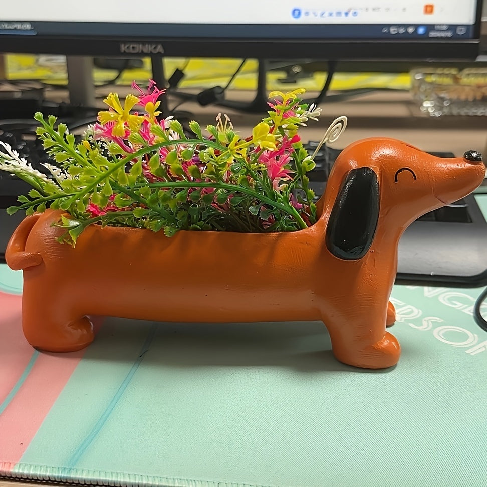 Blooming Doxie Planter 2025