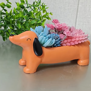 Blooming Doxie Planter 2025