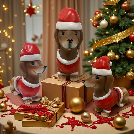 Santa Paws Doxie 2025 🎄🐶