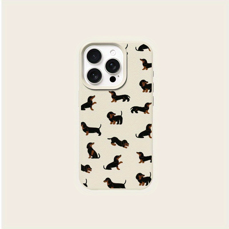 Pawtrait Series – Dashing Dachshunds Protective Case