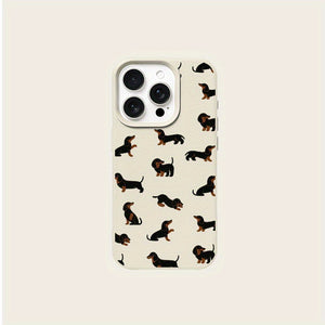 Pawtrait Series – Dashing Dachshunds Protective Case