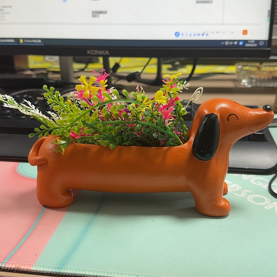 Blooming Doxie Planter 2025