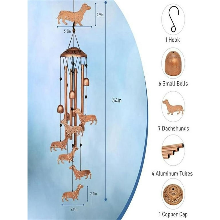 🌸 Whimsy dachshund Winds™ Gentle Music from a Loyal Friend